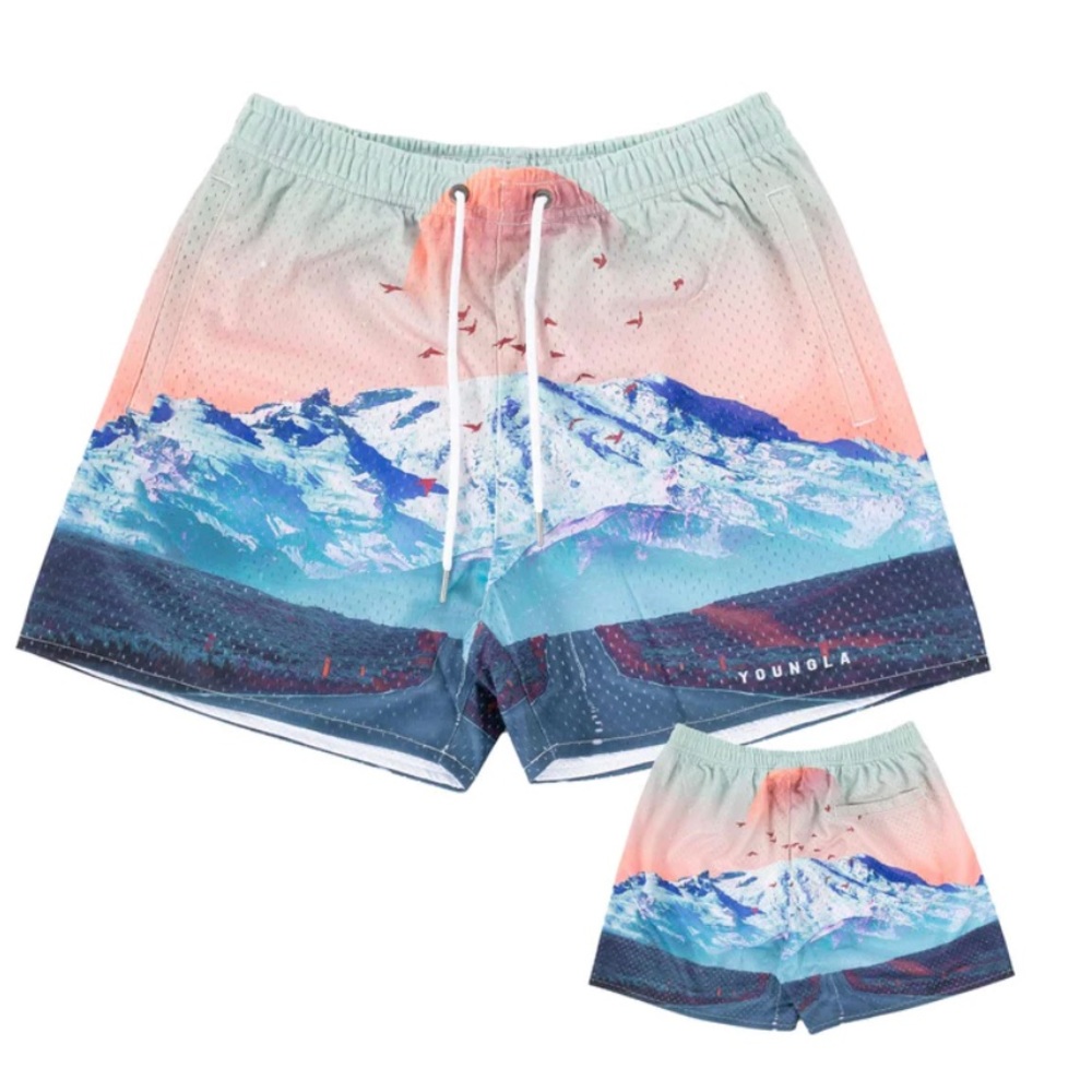 YoungLA After Party Shorts - Mystic Mountain edition 105
